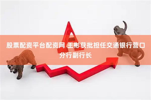 股票配资平台配资网 王彬获批担任交通银行营口分行副行长